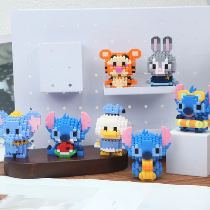 Cartoon Character Mini Building Blocks Set – DIY Brick Figures
