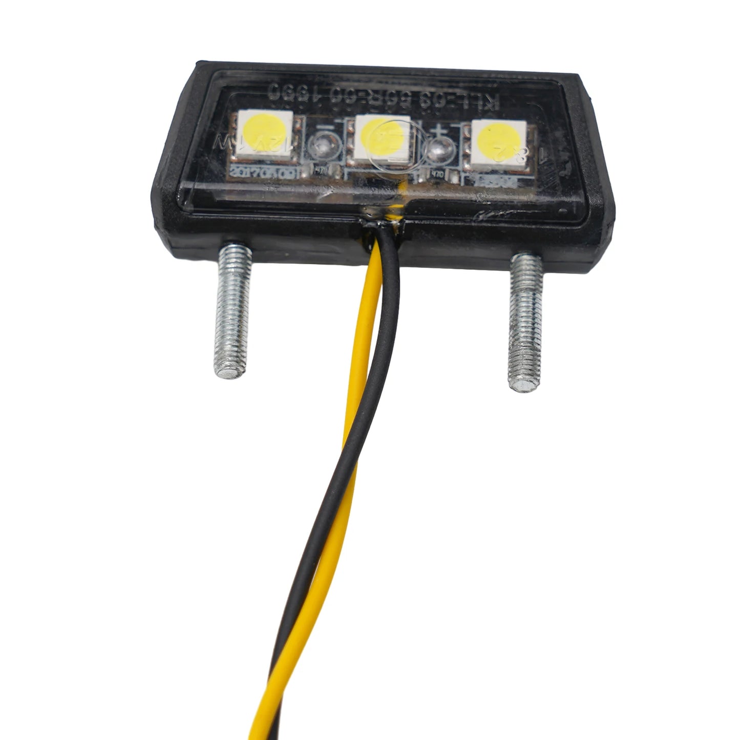 Motorcycle LED License Plate Light – Mini Universal 12V Rear Lamp