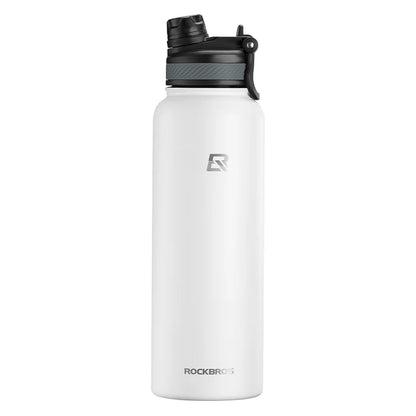 ROCKBROS Insulated Cycling Water Bottle – 18oz to 40oz Vacuum Flask
