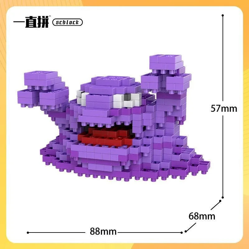Pokemon Mini Building Blocks – Pikachu, Charizard, Eevee & More