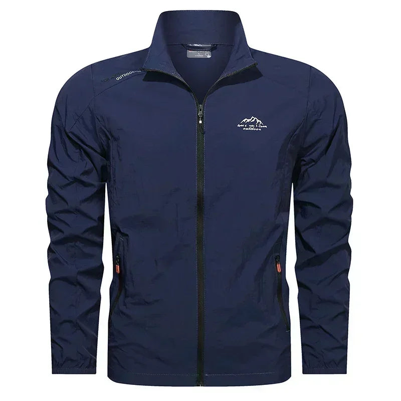 Men's UPF 100+ UV Protection Windbreaker Jacket – Ultra-Light