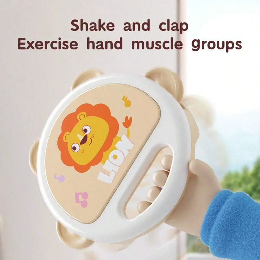 Kids Handheld Tambourine Baby Percussion Toy