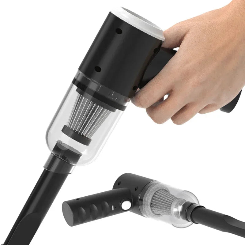 Portable Handheld Car Vacuum Cleaner with Multiple Attachments