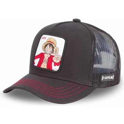 One Piece Luffy Embroidered Adjustable Baseball Cap