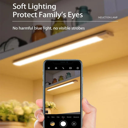Motion Sensor LED Under Cabinet Light – USB Rechargeable Bar