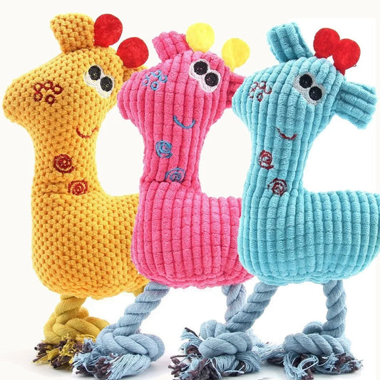 Interactive Squeaky Chew Toy for Puppies and Kittens