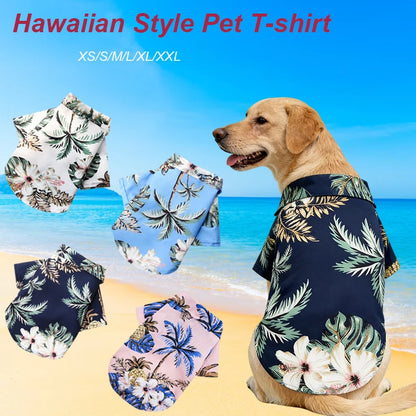 Hawaiian Dog Shirt – Summer Beach Shirt for Small & Medium Dogs