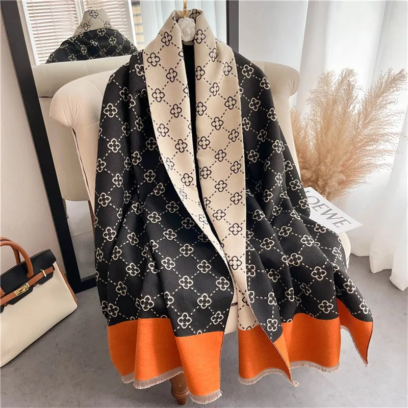 Luxury Cashmere Pashmina Shawl Scarf Warm Winter Wrap