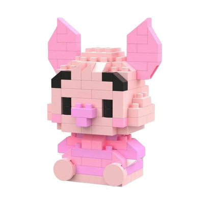 Disney Mini Building Blocks Figure – Mickey Minnie Princess Brick Toy