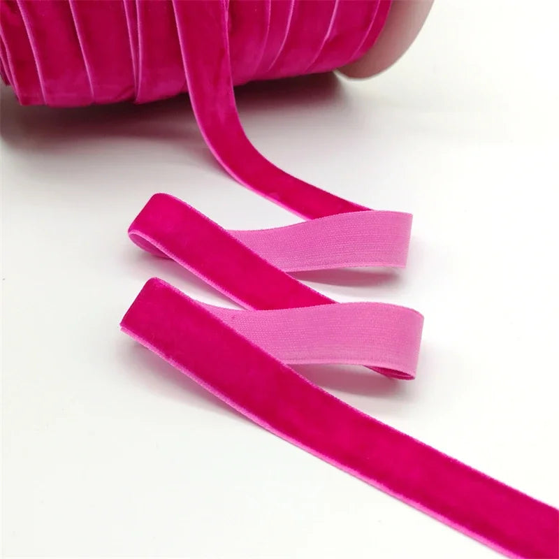 Velvet Ribbon 5 Yards – 6mm to 25mm Wide for Wedding, Gift Wrapping & DIY