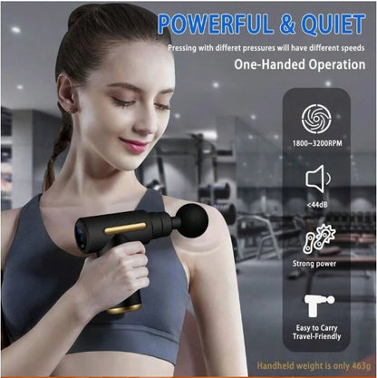 Percussion Massage Gun – Compact Deep Tissue Massager