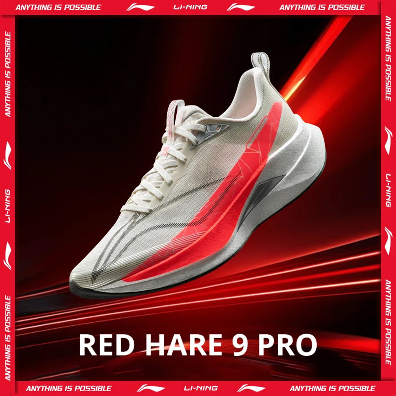Li-Ning Red Hare 9 Pro Men's Racing Running Shoes with Boom Cushion