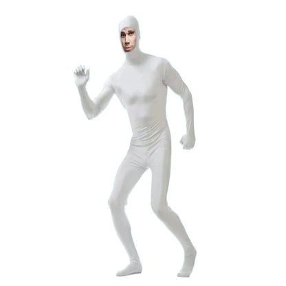 Zentai Full Body Spandex Suit – Invisible Bodysuit for Cosplay & Halloween
