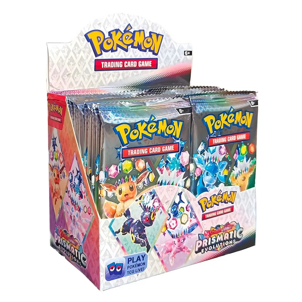 360PCS Pokémon Scarlet Violet Prismatic Evolutions Booster Box