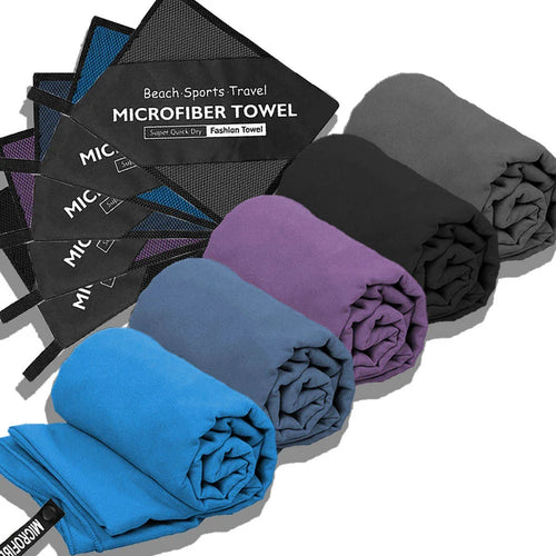 Outdoor Sports Microfiber Towel – Quick-Dry & Super Absorbent