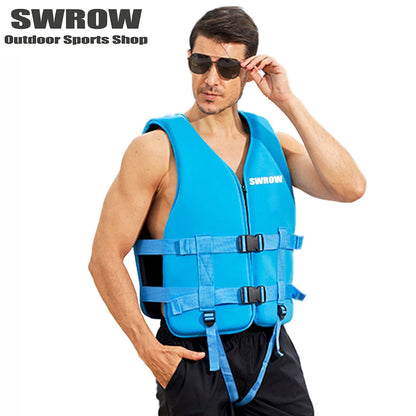 Neoprene Life Jacket Buoyancy Vest for Adults & Kids – Kayak, Surf, Swim