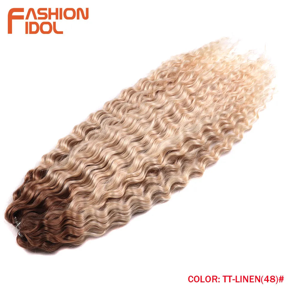 Water Wave Crochet Braiding Hair – Ariel Curl 22 Inch
