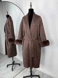 Coffee Long Overcoat