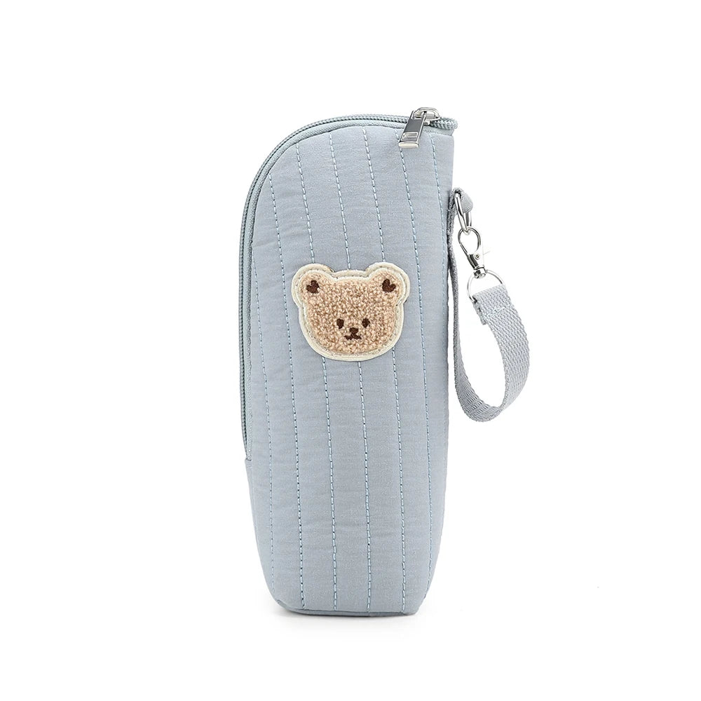 Baby Bottle Warmer Bag – Portable Insulated Stroller Bottle Holder