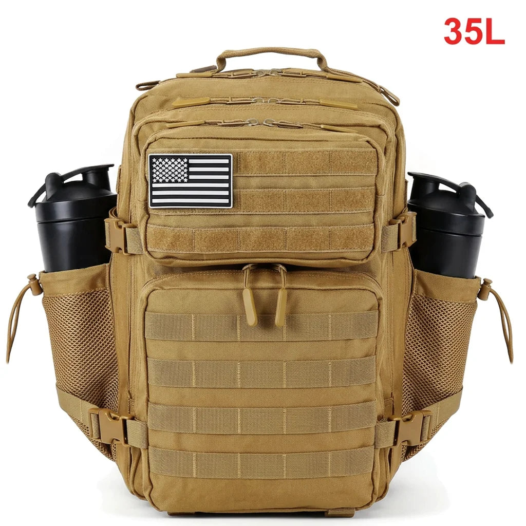 35L Tactical Backpack – MOLLE Gym & Hiking Bag for Men & Women