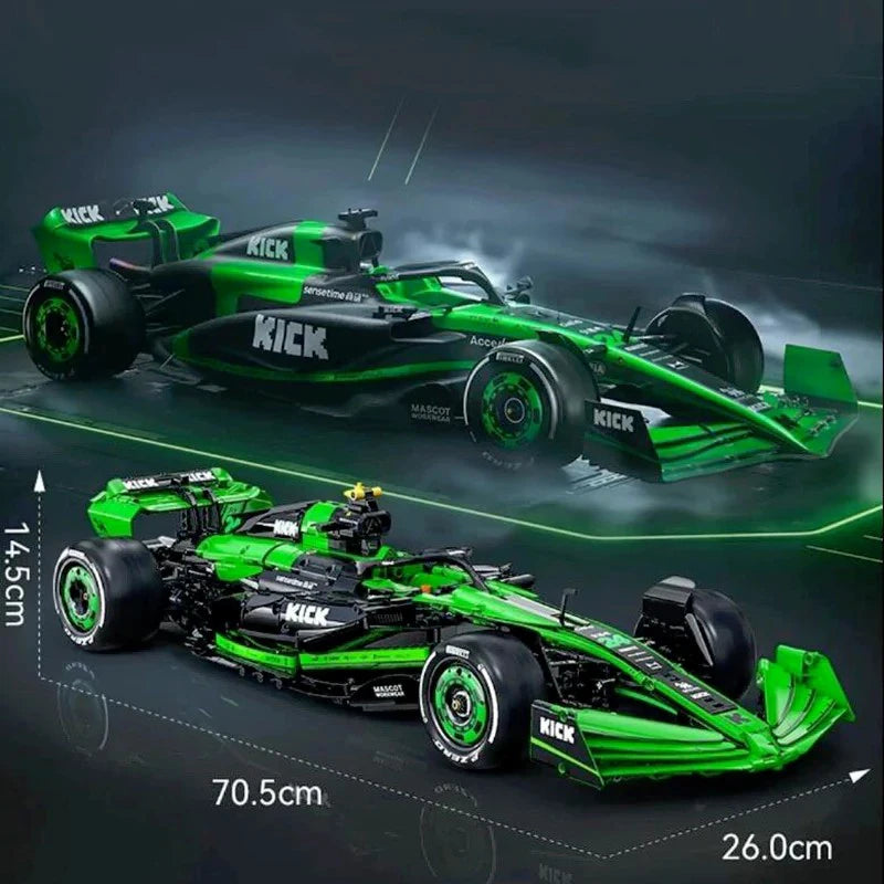 Kick Sauber C44 F1 Racing Car Building Blocks Set – 1:8 Scale
