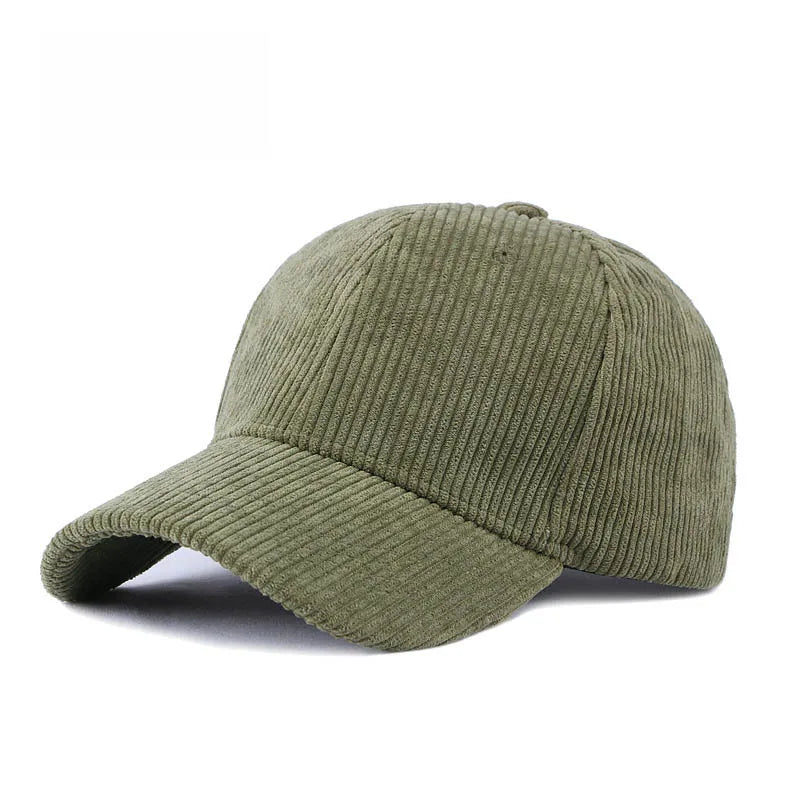 Solid Color Baseball Cap – Unisex Retro Adjustable Hat