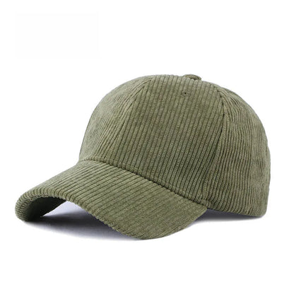 Solid Color Baseball Cap – Unisex Retro Adjustable Hat