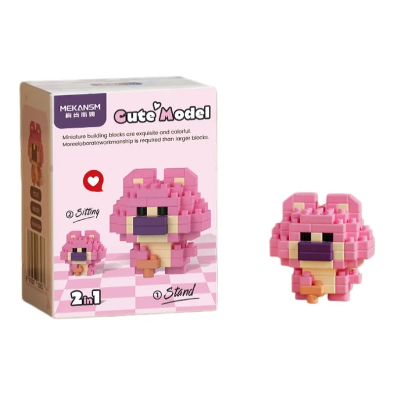 Mini Building Blocks Cartoon Character Figure – Tsum Tsum Style