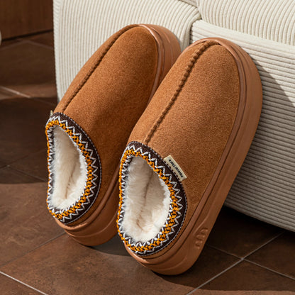 Fuzzy Fur Winter Slippers – Warm Plush Indoor & Outdoor Boots