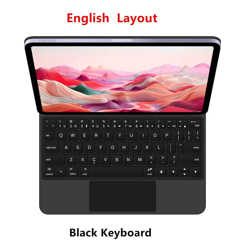 Backlit Magic Keyboard iPad Case – iPad Pro, Air, Smart Cover