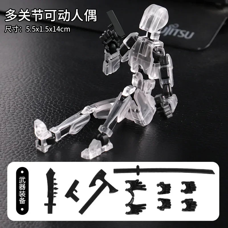 T13 Multi-Jointed Robot Dog Action Figure – Poseable Titan Mech Toy