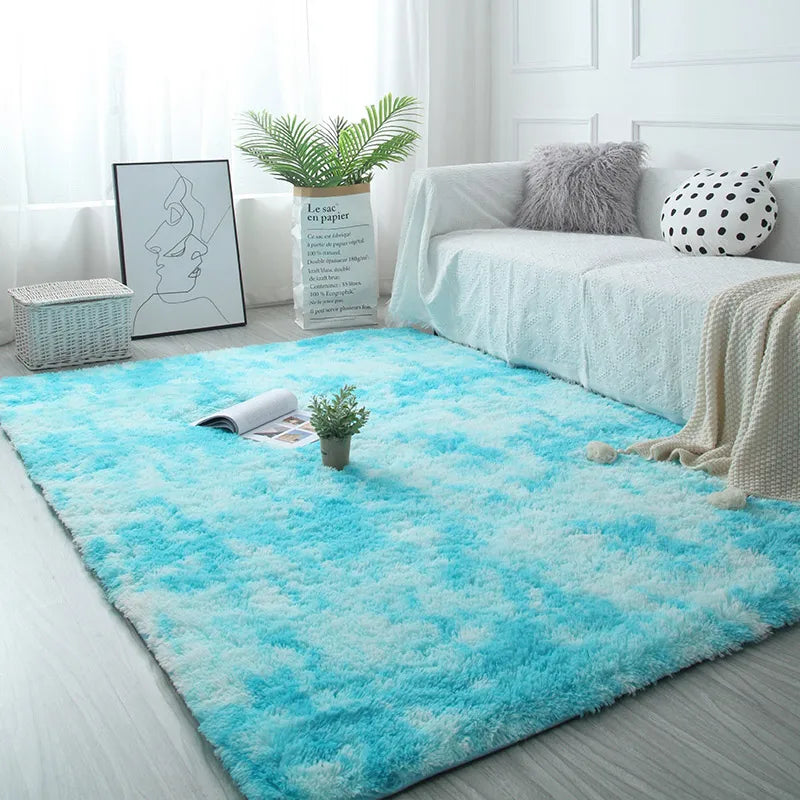 Fluffy Shaggy Area Rug – Soft Non-Slip Carpet for Living Room & Bedroom