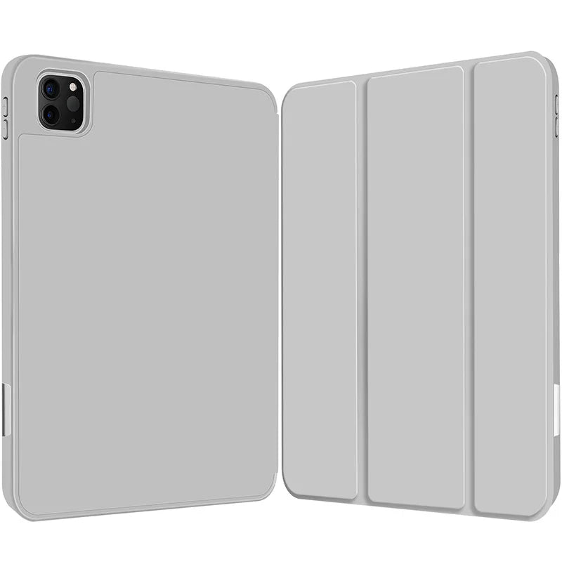 iPad Case with Pencil Holder – Slim Trifold Smart Cover