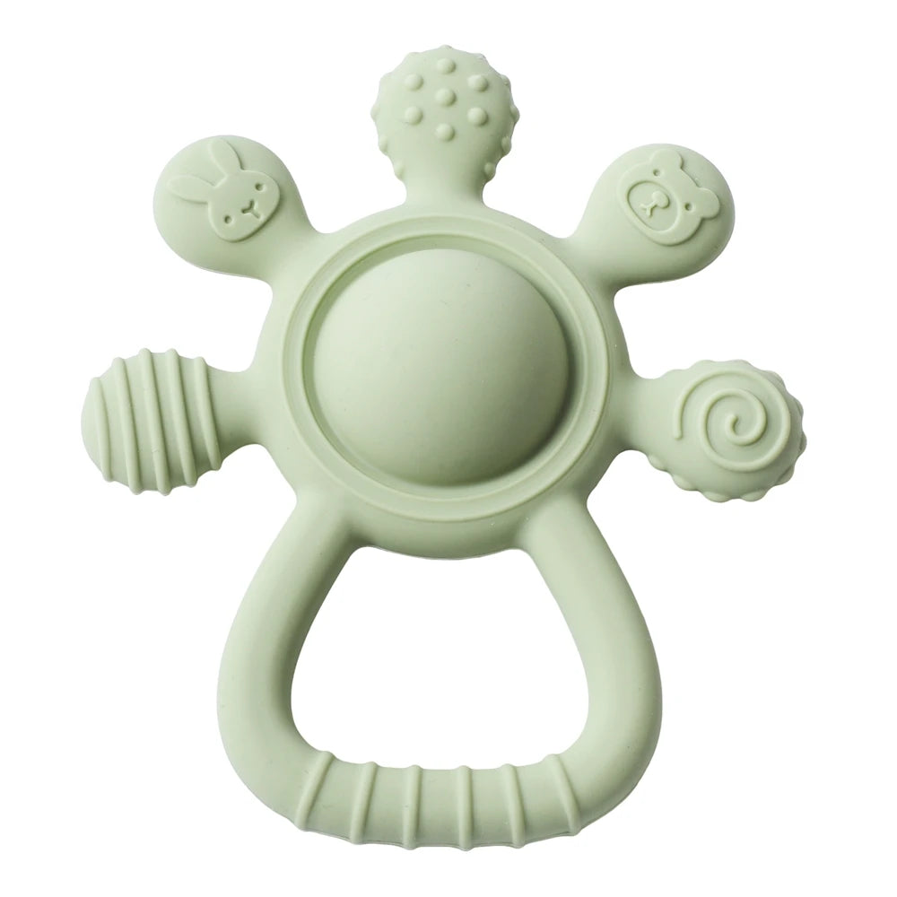 Silicone Pacifier Clip Chain BPA-Free Baby Teether Holder