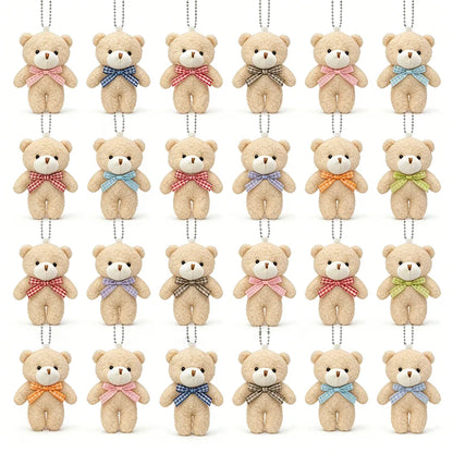 Mini Teddy Bears Bulk Pack – Soft Plush Party Favors