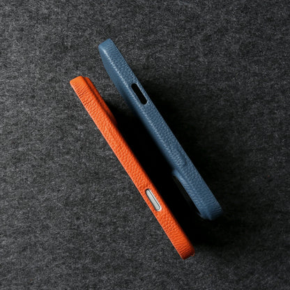 With Lanyard Genuine Leather iPhone Case