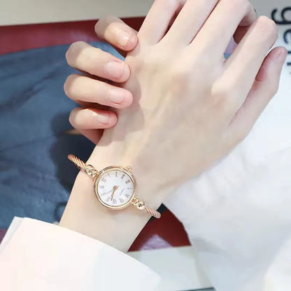 Women's Bangle Bracelet Watch – Retro Luxury Quartz