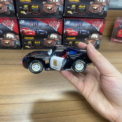 Disney Pixar Cars Lightning McQueen Diecast Pull Back Toy with Lights