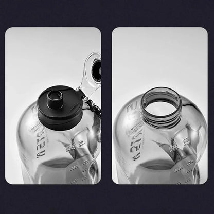 1.7L 2.7L Large Capacity Sports Water Bottle