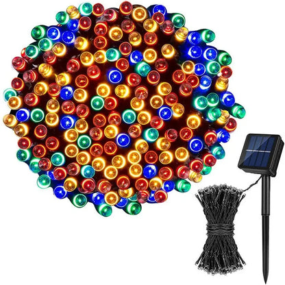 Solar LED String Lights Outdoor Waterproof Fairy Garden Lights