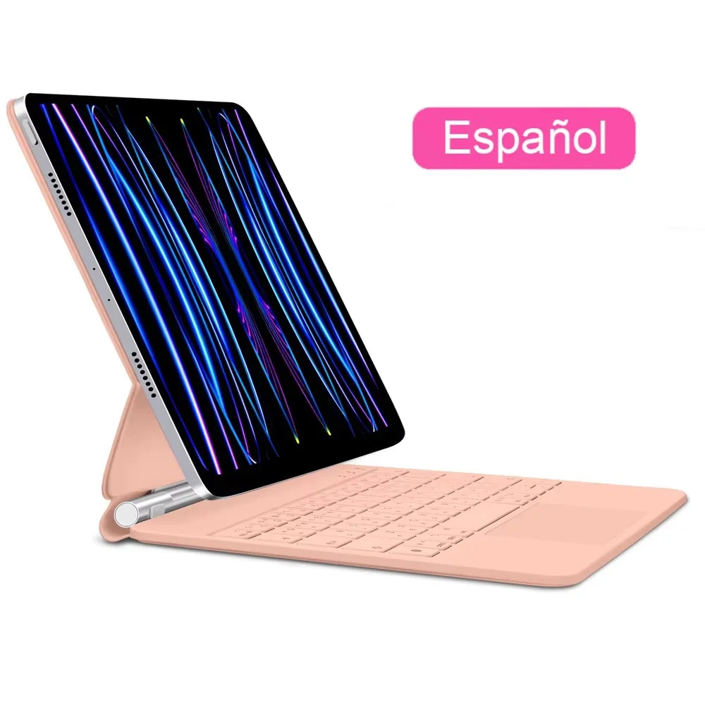 Magic Keyboard Case for iPad Pro 11 / 12.9 / 13, Air 4 5 6, 10th Gen – Wireless Bluetooth Cover