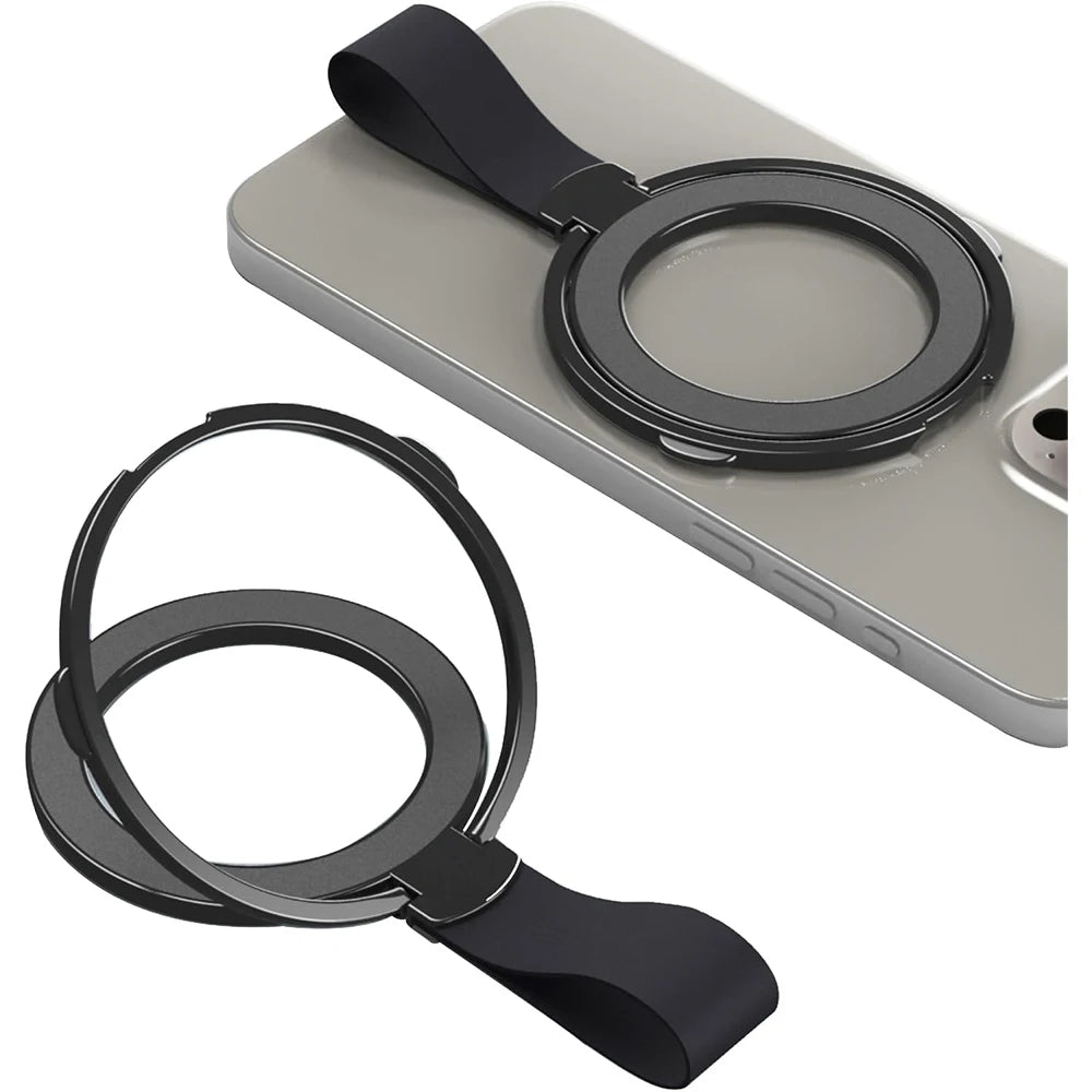 Magnetic Phone Ring Holder with 360° Kickstand