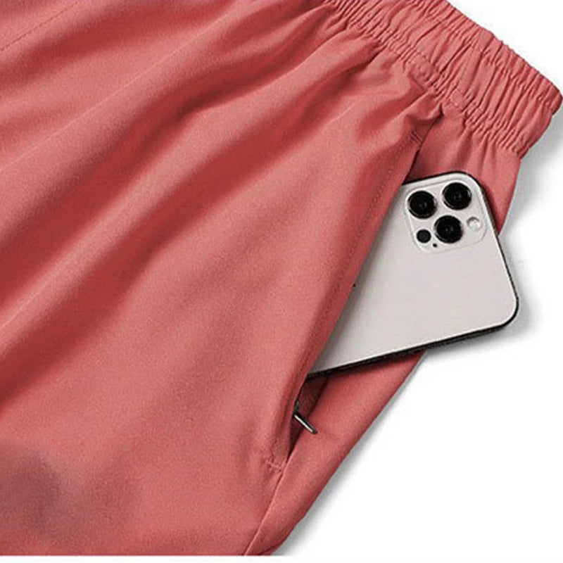 Men's 2-in-1 Running Shorts – Quick Dry Gym Shorts
