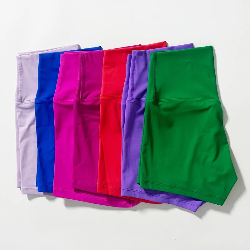 Women's High Waist Biker Shorts – Seamless Butt Lifting Activewear