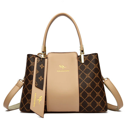Women's Designer Handbag – Large Capacity Leather Shoulder Bag