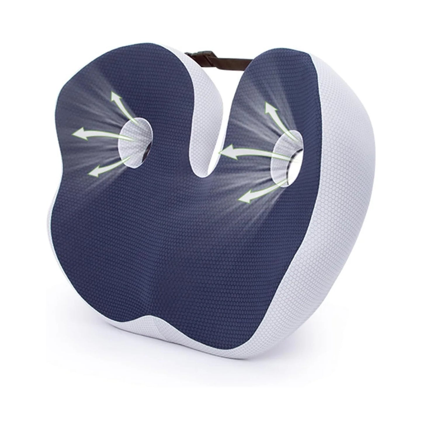 Orthopedic Memory Foam Coccyx Cushion for Office Chair