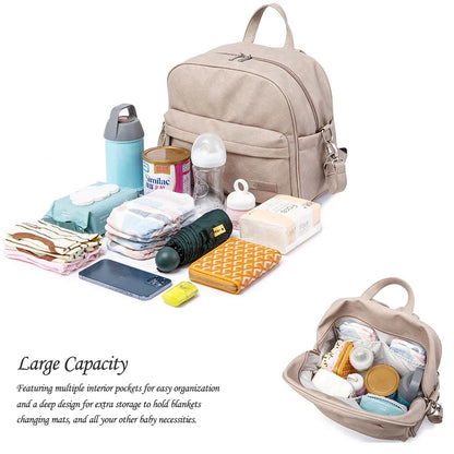 Soboba Diaper Backpack Waterproof Multi-Function Nappy Bag