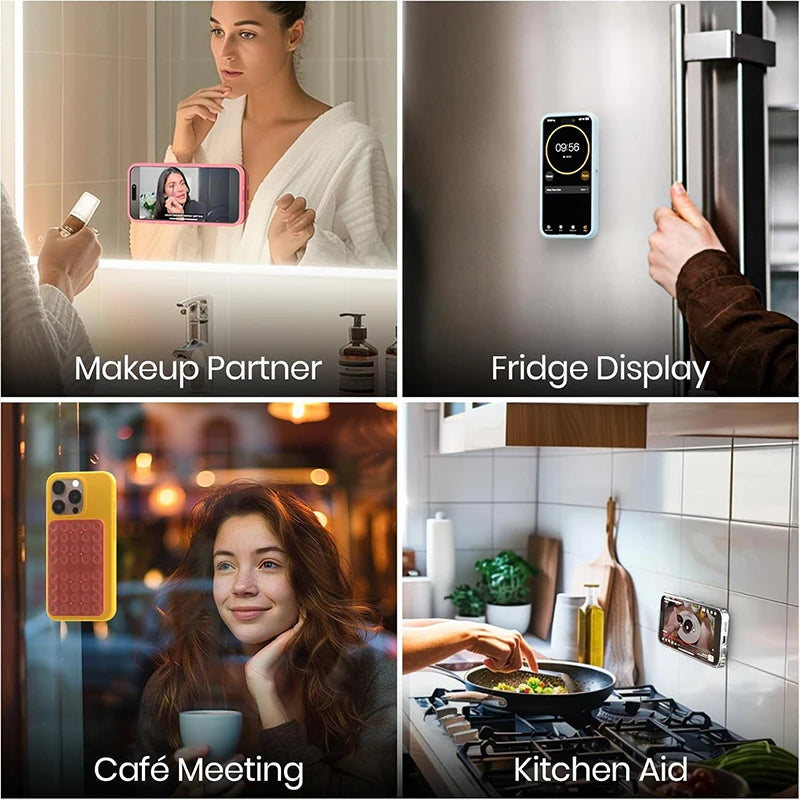 Silicone Suction Cup Phone Holder – Hands-Free Mount for Selfies & Video
