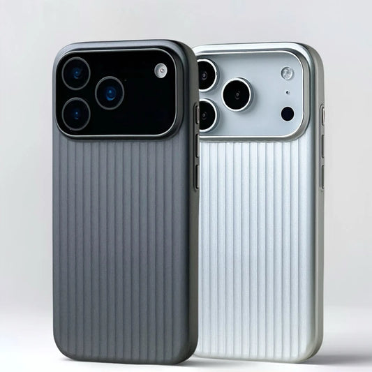 Fashion Plating 3D Luggage Stripes for Magsafe iPhone Case