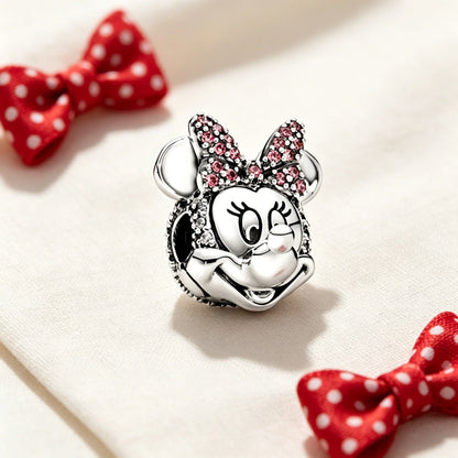 Disney Character Charm Bead – Fits Snake Chain Bracelet & Necklace